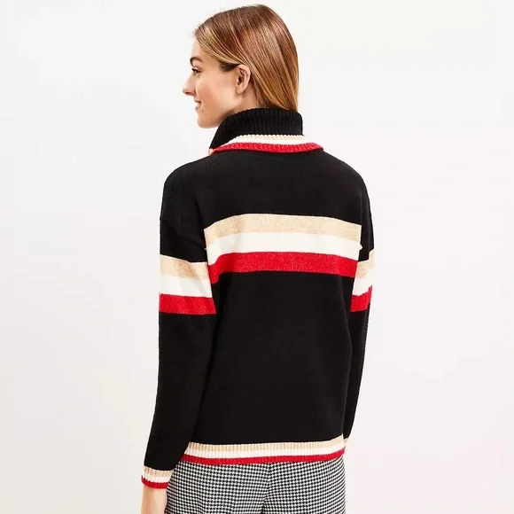 LOFT Lou & Grey Apres Ski Turtleneck Sweater - M - Picture 4 of 16